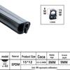U-Shaped Waterproof Anti-Collision Dustproof Electrical Cabinet Rubber Seal