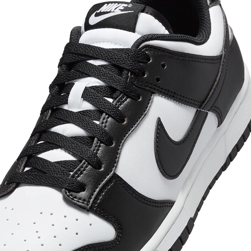 Nike Men's Dunk Low Lifestyle Sneakers - Black/White