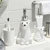 Soap Dispenser Hand Dish Soap Pump Bottle Polar Bear Design Holiday Hand Soap Dispenser Kitchen Countertop Decoration