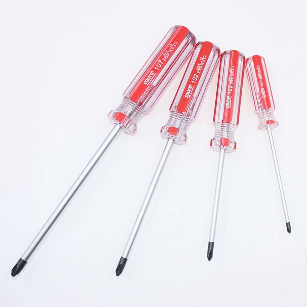 4pcs Y-shaped Screwdriver For Furniture Repair Plastic Handle