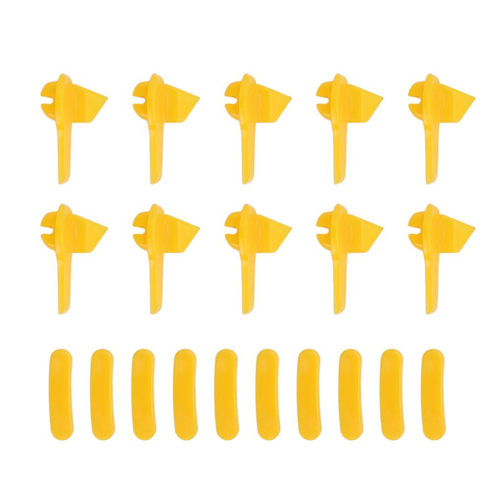 10 Sets Tire Demount Head Enhanced Efficiency Wearproof Tire Changer Mount Duck Head Insert Rim