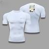 Fitness Sportswear Teenagers Tshirt Frieren Graphic Tops Tight Training Clothes Boys Compression Gym Running Basketball Clothes
