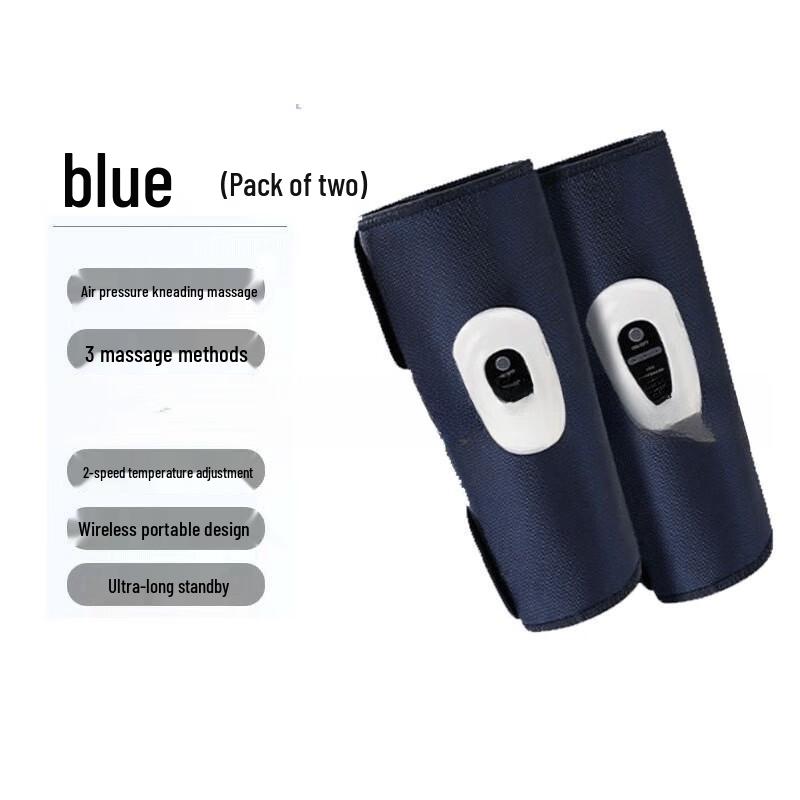 KangZuo Wireless Air Compression Calf Massager with Heat