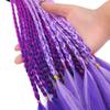 Children'S Wig Ponytail Dirty Braid Ponytail Hair Loop Short Three Braid Ponytai