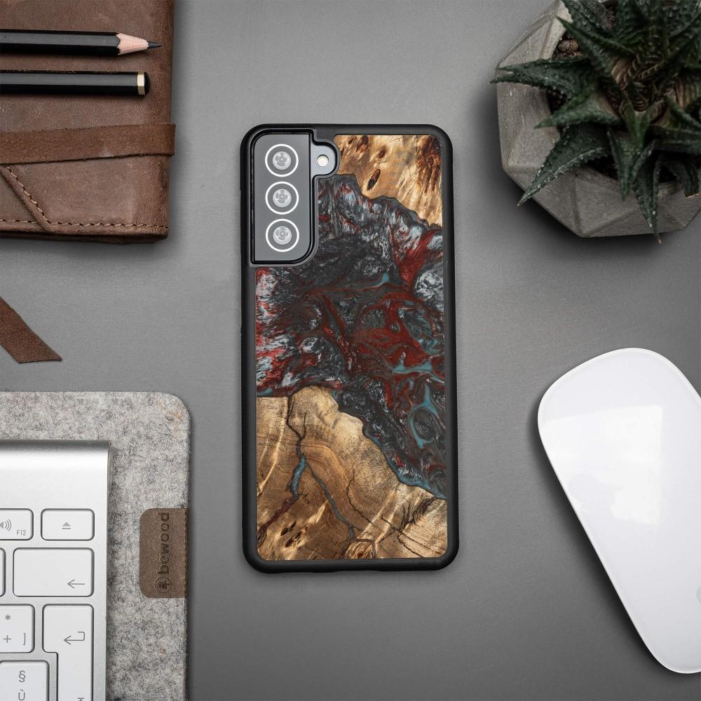 Bewood Unique case for Samsung Galaxy S21 FE - Planets - Pluto