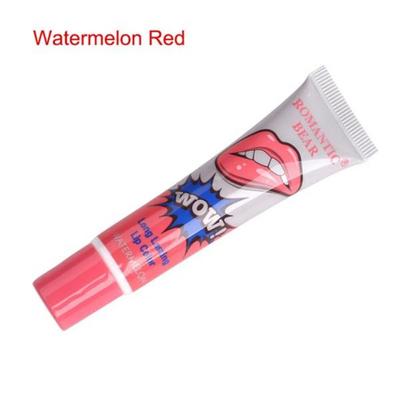 Kosmētika Lūpu krāsa Matēta Romantiska Peel Off Noplēšama lūpu spīduma plēve Magic Long Lasting Tint Ma 1 Piece, 02 Watermelon Red, 1 Piece