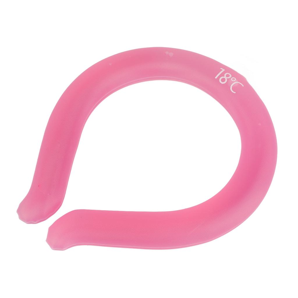 Chłodnica szyi Poręczny bez użycia rąk Długotrwały pierścień chłodzący szyi wielokrotnego użytku na letnie upały