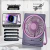 USB Mini Desktop Vertical Stand Fan for Dorms and Offices