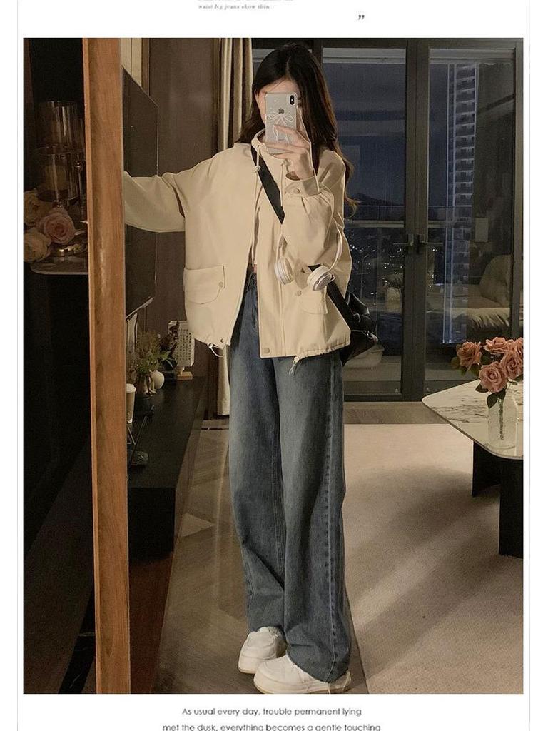 Off-White Hooded Loose Fit Windbreaker Jacket