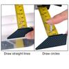 Woodworking Cardboard Scriber Plasterboard Edger Gypsum Board Cutter With 5M Tape Measure Drywall Cutting