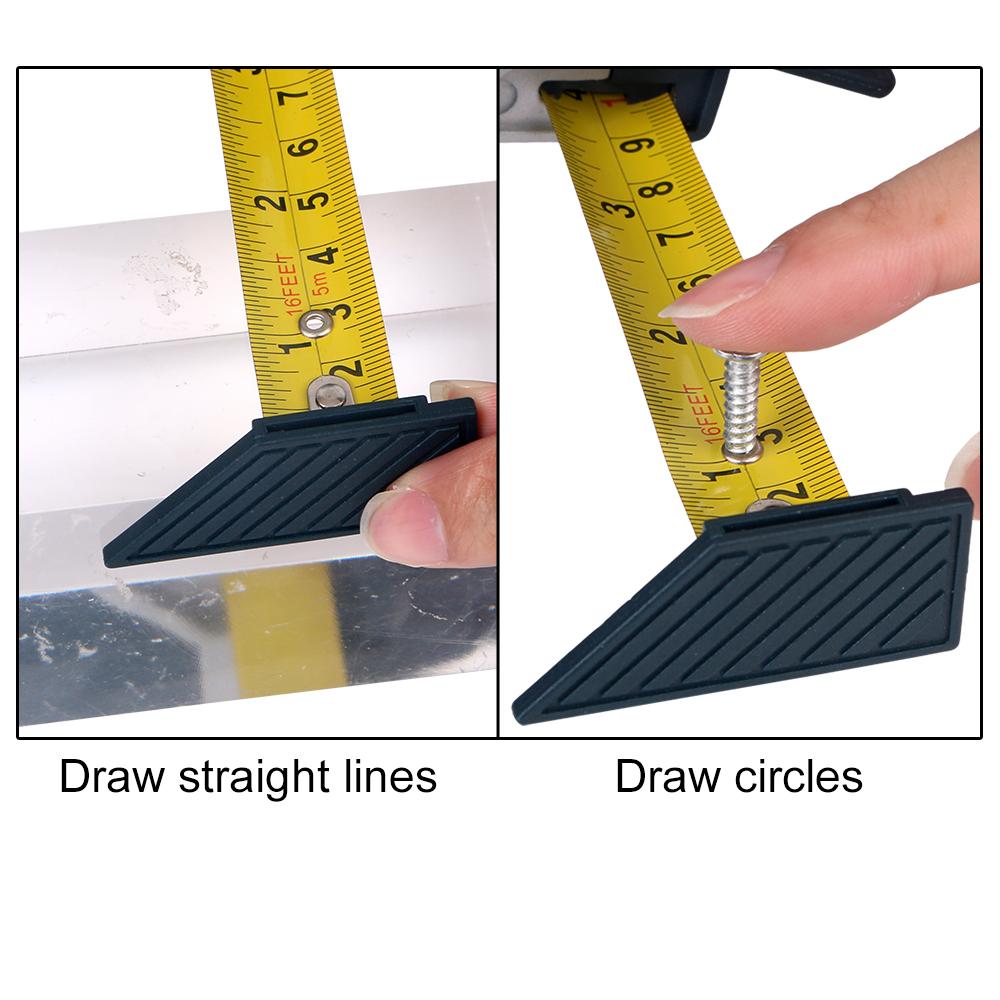 Woodworking Cardboard Scriber Plasterboard Edger Gypsum Board Cutter With 5M Tape Measure Drywall Cutting