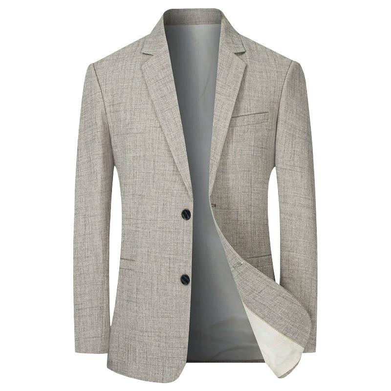 Men's Fashion Business Solid Color British Style Professional Work Groom Wedding Dress Best Man Blazer Jacket