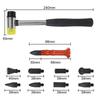 Car Dent Hammer Pen Repair Dings Removal Tools Hail Bulge Remover Tap Down Auto Sheet Metal Set Automotive Accessories Universal