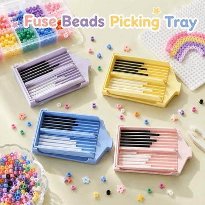 2.6mm Fuse Beads Picking Tray 3D Printing Collage Beans Shovel Fuse Beads Aligner Tray  Handcraft