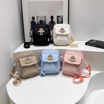 Kleine Tasche weiblich Cartoon Mädchen Student Umhängetasche vielseitige Handytasche Reise kleine Umhängetasche Mode Messenger Bag