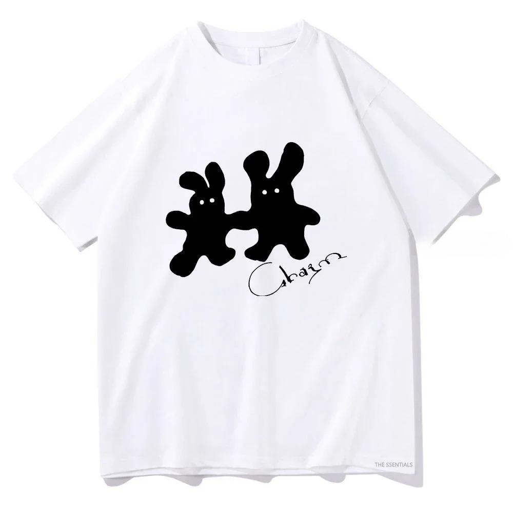 Clairo Merch Přívěsek Králíček Tričko 2025 Móda Pánské/dámské Oblečení Harajuku Letní Topy Vintage Unisex Grafická Trička