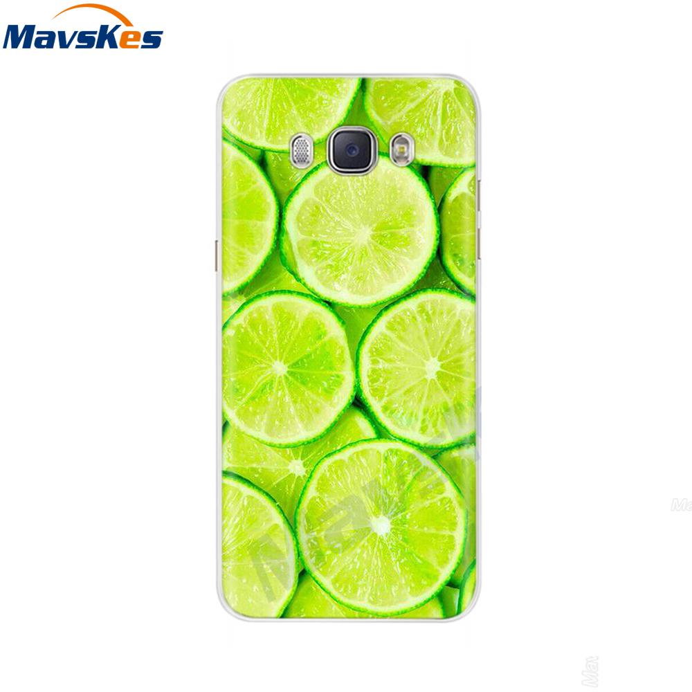 For Samsung J7 2016 Case Print Flower Soft Silicone Back Cover For Samsung J7 2016 TPU Phone Case For Samsung Galaxy J7 2016