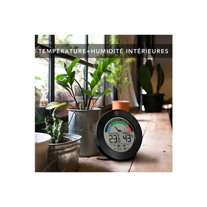 Marathon austin - thermo-hygromètre à indice de confort - enregistrement max &amp; min de la température &amp; humidité des dernières 24h