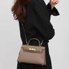 2025 Spring/Summer Luxury Soft Leather Kelly Mini Shoulder Handbag for Women