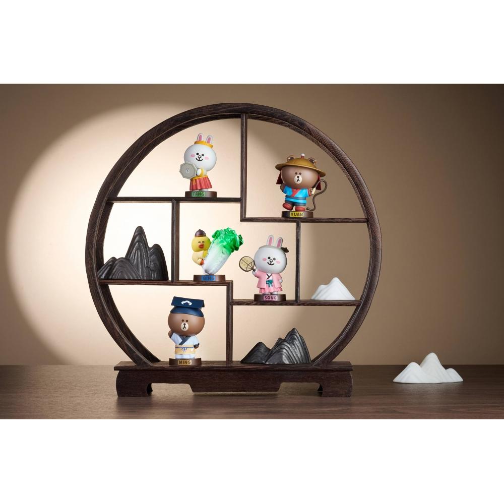 Line Friends Line Friends Nationaler Palast Museum Sammelfigur 1 Box 5 Stück
