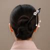 Tassel Chinese Style Hairpin Wood Hanfu Headwear Classical Sandalwood Hair Stick  Girls