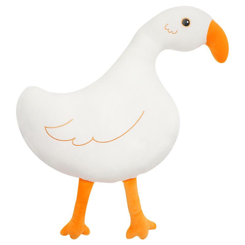 

Милая большая плюшевая игрушка Гусь Желтая утка Мягкая милая подушка Панда Слон Плед Практичный маленький плед два в одном throw pillow 45cm