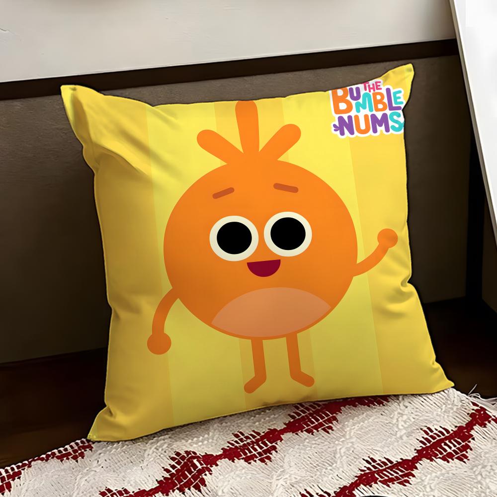 The Bumble anime NNums Cushion Cover Reversible Soft Durable Pillow Cover Home Car MultiScene Use for Daily Comfort