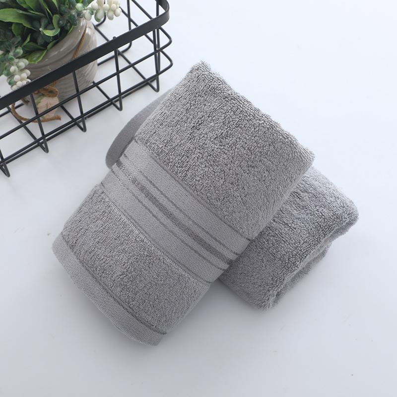 Luxury 100% Bamboo Bathroom Towels 34x74cm Hand Face Bath Towels Washcloths Hotel Home Daily Use Christmas Personalized Gift