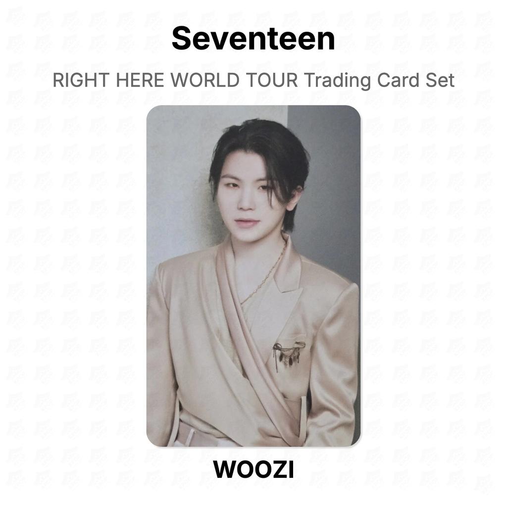 Seventeen RIGHT HERE WORLD TOUR Trading Card Set Official Photocard
