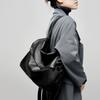 Winter New Large-capacity Shoulder Leather Large Bag Wind Soft Leather Tote Bag Simple Casual Women's Bag