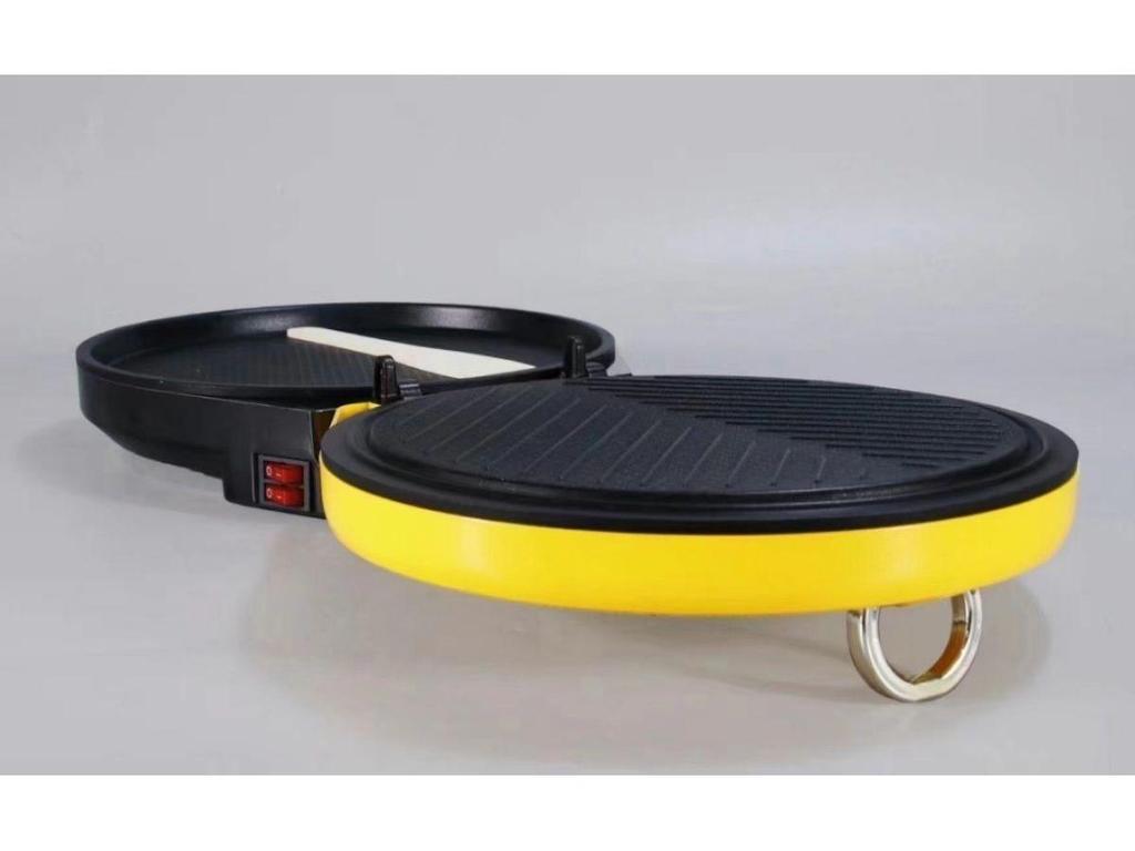 Electric Little Duck Pancake Maker: Multi-functional, Deepened, Constant Temp, Enlarged Griddle with Double-sided Heating.