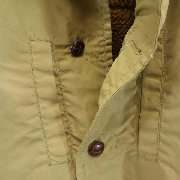 UNITED CARR Toyo Enterprise Long sleeve Blouson L Khaki Back bore Men's Used