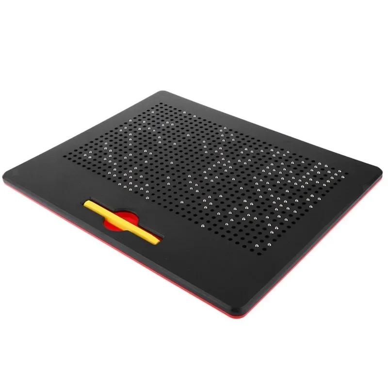 Kids Educational Magnetic Drawing Board Magnetic Ball Graffiti Sketch Pad Learning Drawing Toy For Children Early Education Play
