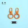 Colorful Alloy Strap & Spring Ring Keychain Buckle - Toy, Dog Hook, Handbag Accessory