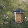 Folding Hanging Bird Feeder Waterproof Bird Food Dispenser Wild Bird Feeders  Courtyard