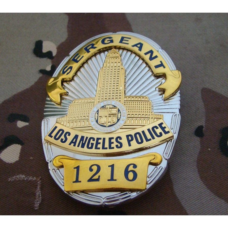 Los Angeles/LAPD metallmerke, ren kobber