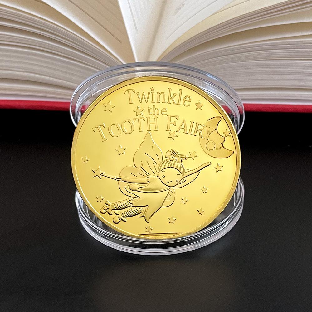 

Tooth Fairy Gold Coins, Children, Metal Jewelry, Coins, Growth Gifts, Kindergarten, Children s Day Rewards, Gifts, Badges
