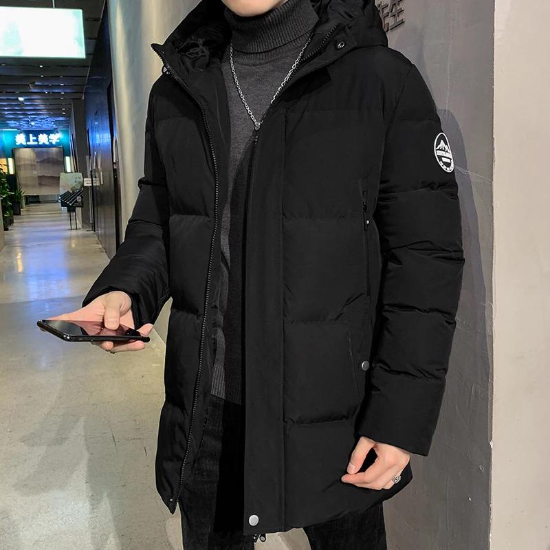 

Мужские зимние парки с капюшоном, брендовая ветрозащитная верхняя одежда с шапкой, мужская куртка-парка, водонепроницаемые парки, длинная куртка, новое зимнее мужское теплое пальто XXXXXL