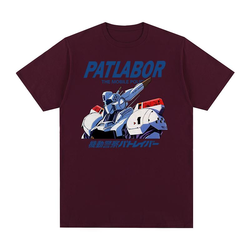 Patlabor Mobile Police Anime t-shirt Giapponese Stai Sotto Arresto Knight Tekkaman Cotone Uomo T shirt Nuova TEE TSHIRT Top Donna