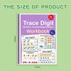 64 Page Children s Math Workbook : Tracing Numbers Addition Plus Subtraction Exercises Early Education Activities Ideal for Children Aged 3 Plus