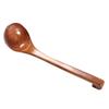 Large Wood Soup Ladle Long Handle for Serving Hot Pot Ramen Porridge Kitchen Cooking Spoon Wooden Ladle