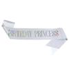 Princess Birthday Shoulder Strap Glitter Ribbon