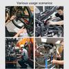 Quick Release Reversible Ratchet 1/4 ", 3/8 ", 1/2" Drive Ratchet Wrench, 72-Tooth Square Drive Socket Wrench