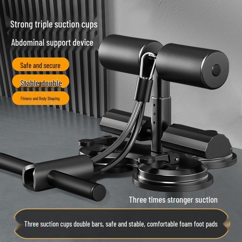 

Indoor Gym Apparatus: Multi-functional Suction Cup Abdominal Trainer розовый