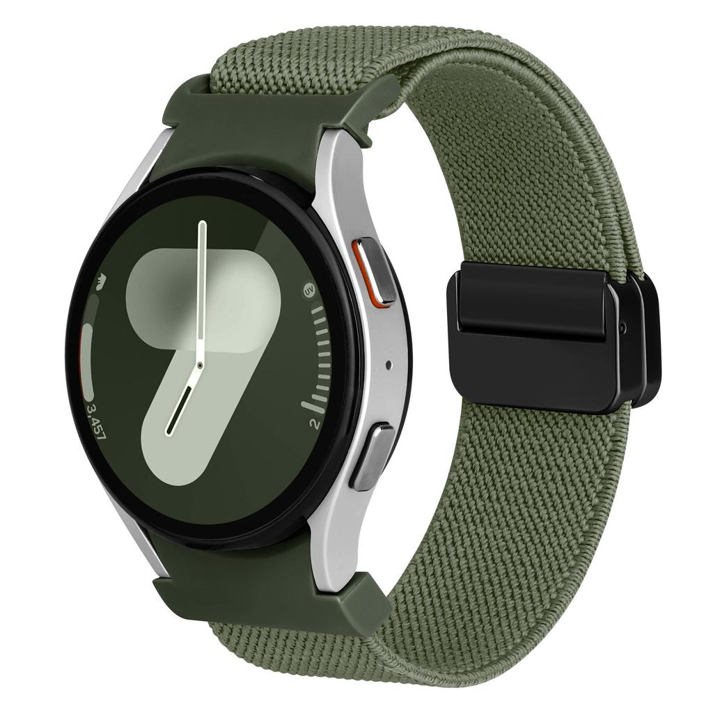 Magnetic Nylon loop Band For Samsung Galaxy Watch 7 6 4 classic No Gaps bracelet Galaxy watch 6 4 5 pro 44mm 47 40mm 20mm straps
