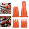 22Pcs Hydraulic Oil Service Plugs Industrial Hose Orange for Plugging Mechanical