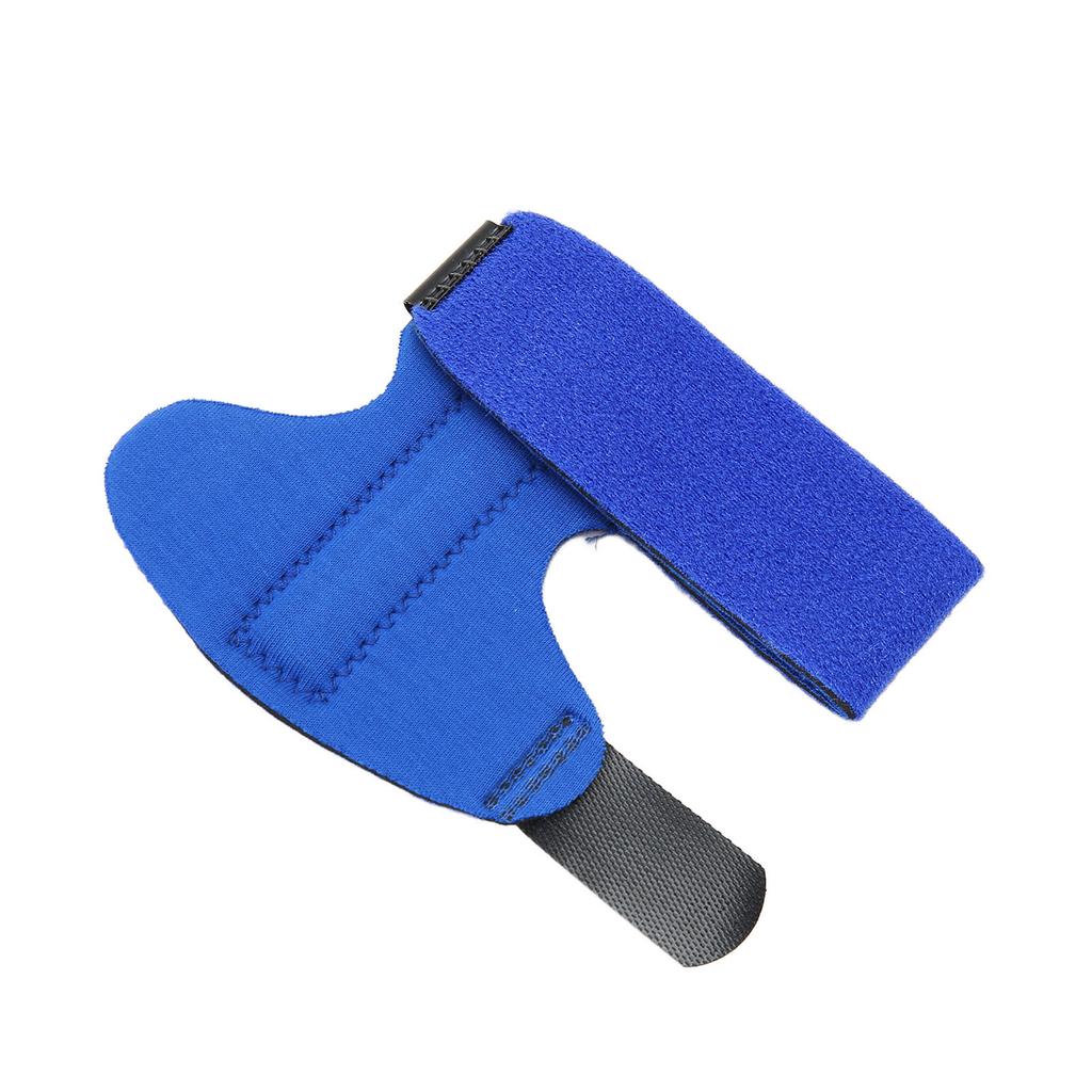 Thumb Finger Brace Breathable Thumb Wrist Stabilizer Compression Splint for Arthritis Pain Blue Right Hand