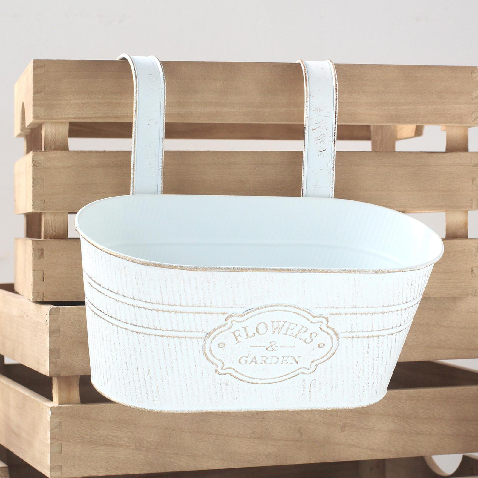 Подвесное кашпо для балконных перил - Модный дисплей для растений