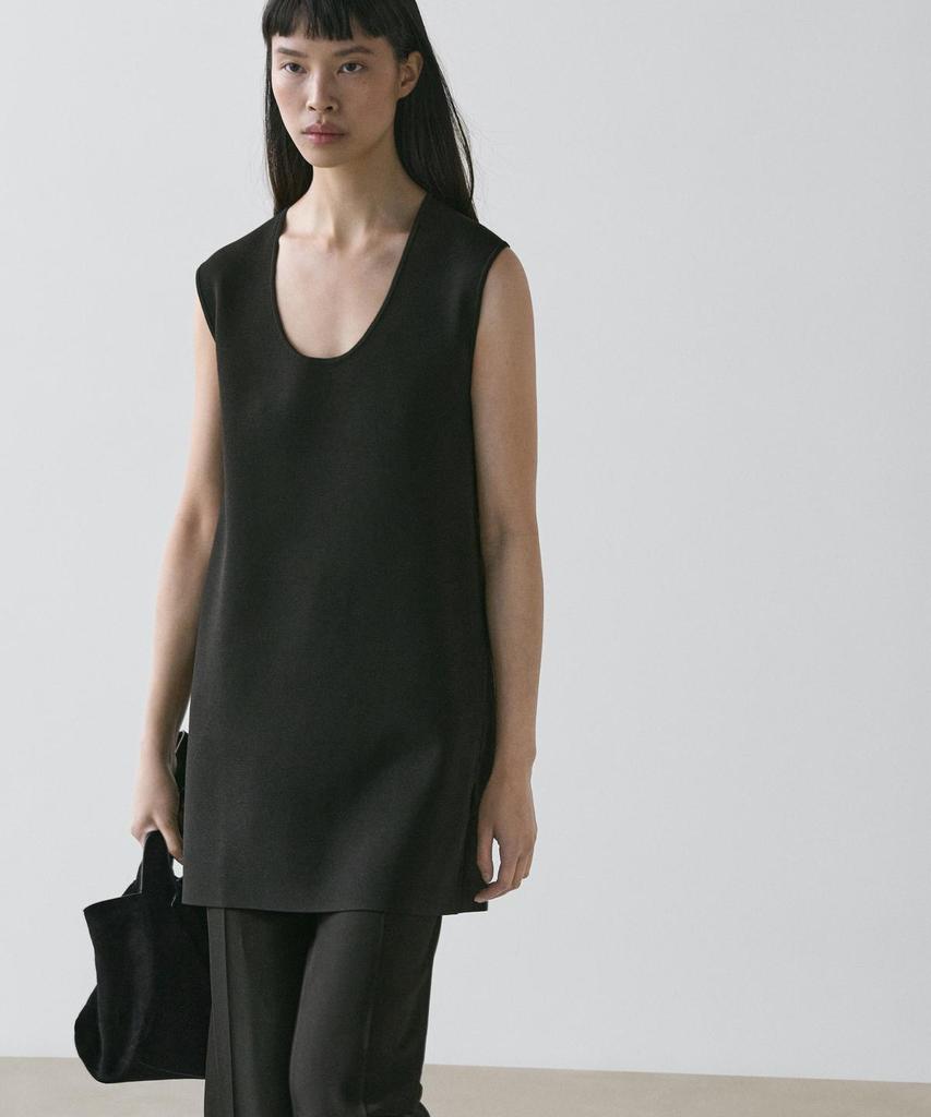 Masimodutti Fluid Mini Dress