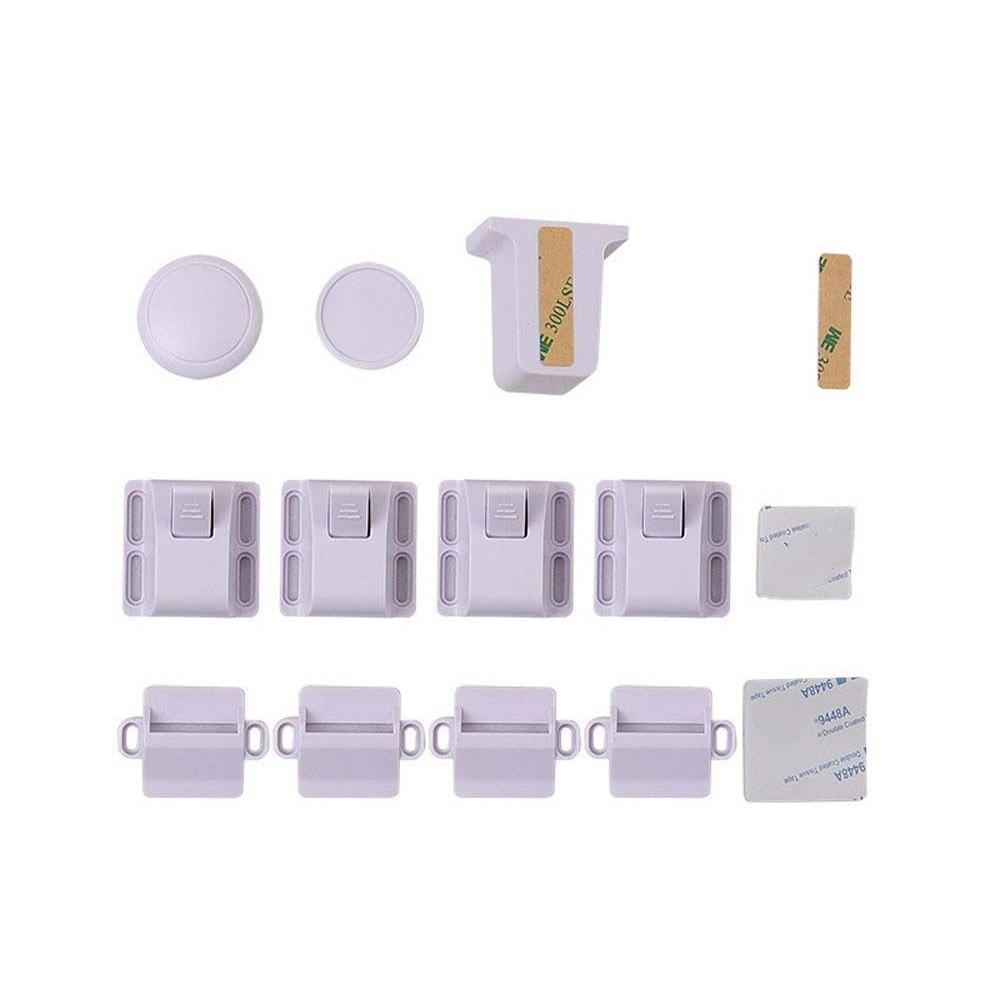 Children Security Locks Drawer  Lock Cabinet Door Locks Baby Safety Locks Child Protection Equipment Magnetic Child Lock